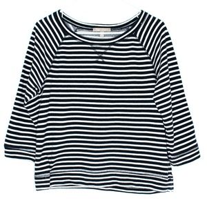 BANANA REPUBLIC | Classic Striped Sweatshirt